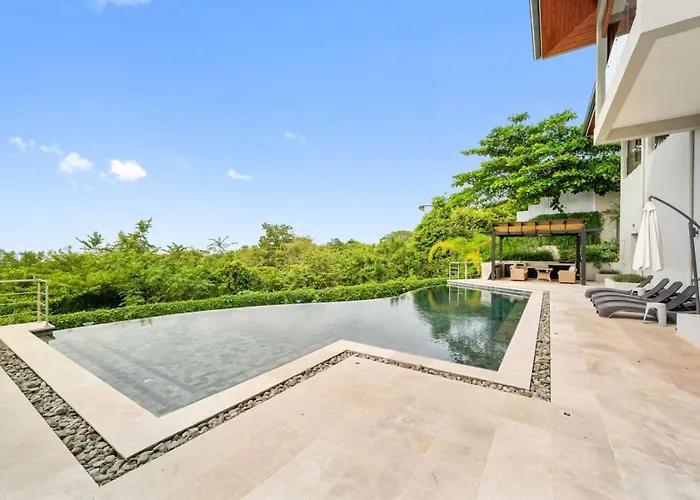 Villa Pds8 Panaromic Oceanview Luxury 3br Private Rooftop Tamarindo